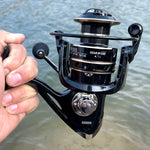 High-Quality Metal Spool Saltwater 5.2:1/4.7:1 High Speed Reel