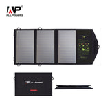 Foldable Solar Panel 5V 18V Battery Charger 21W Phone Charger