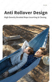 Swing Hammock Ultralight 600g Anti Rollover 200kg Bearing Weight