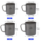 Coffee Mug Titanium Cup Tableware