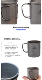 Coffee Mug Titanium Cup Tableware