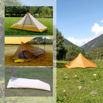 230g/260g Ultralight 1 Person Tent Mesh 40D 210T Mosquito Net