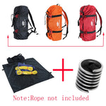 Rock Climbing Rope Bag Rope Brush Spiral Cleaner Gear for Mountaineering