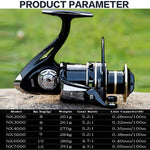 High-Quality Metal Spool Saltwater 5.2:1/4.7:1 High Speed Reel