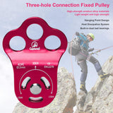 Climbing Pulley 30 KN Double Bearing Rescue