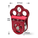 Climbing Pulley 30 KN Double Bearing Rescue