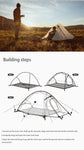 Naturehike Tent Cloud Up Series Ultralight Waterproof Backpacking Camping Trekking