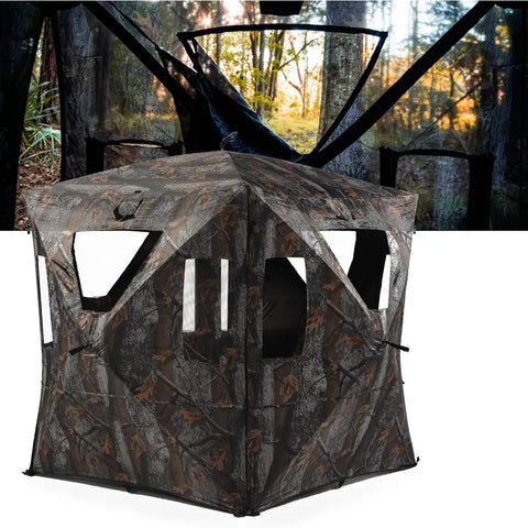 Ground Blind Stands Choose Pop-Up, Hub, and 360 View Hub-Style