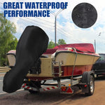 210D 6-225HP Waterproof Engine Cover UV Oxford Full Outboard Anti Dustproof Cover