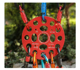 Professional  hole Plate Rock Climbing Equipment