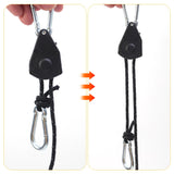 Tent Rope Tensioners Ratchet Hanger Pulley Lifting Pulley Hook