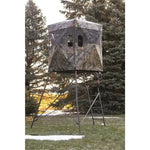 6 Foot Tripod Hunting Tower Blind, 2-Man Stand Elevated, 4 by 4