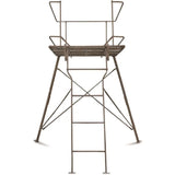 6 Foot Tripod Hunting Tower Blind, 2-Man Stand Elevated, 4 by 4