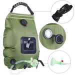 Solar Shower Bag 20L Solar Heating Shower Bag Hot Water Temperature 45°C