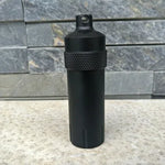 Waterproof Survival Equipment Aluminum Pill Bottle EDC