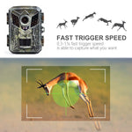 Mini Hunting Camera 16MP 1080P Infrared Night Vision Motion Activated