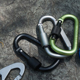 5PCS Carabiner Clips Aluminum Buckle