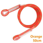 Rock Climbing Lanyard 10.5mm Static Rope 20kN Protective Eye-to-eye Pre-Sewn Cord Loop Sling