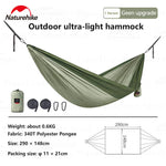 Swing Hammock Ultralight 600g Anti Rollover 200kg Bearing Weight