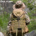 Oulylan 60L Camouflage Tactical Backpack Waterproof Storage Rucksack