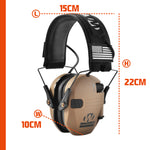 Tactical Electronic Shooting Earmuffs Noise Reduction Hearing Protection Headset