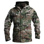 M65 UK US Army Windbreaker Military Field Jackets Men's Waterproof Coat Hoodie