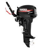 Heavy-Duty Outboard Motor 2-Stroke 18HP Engine 246cc Marine Short Shaft