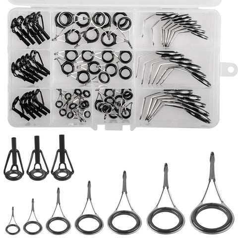 Fishing Rod Guides Rod Tips Replacement Kit Rod Kit Tip Accessories