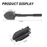 1PC Multifunctional Folding Military Engineer Shovel