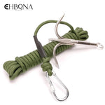 Stainless Steel Climbing Claw Ice Rock Hook Mountaineering Grappling Hook Survival