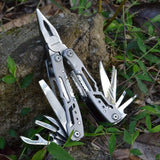 Portable Stainless Steel EDC Folding Multifunction Tool Survival Tool