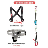 SRT Rock Climbing Foot Ascender w/Pedal Belt