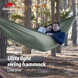 Swing Hammock Ultralight 600g Anti Rollover 200kg Bearing Weight