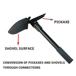 1PC Multifunctional Folding Military Engineer Shovel