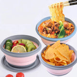 Portable Bowl Sets Silicone 3Pcs/Set Food Container