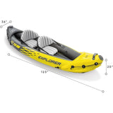 Explorer K2 Inflatable Kayak Set