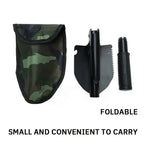 1PC Multifunctional Folding Military Engineer Shovel