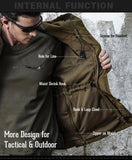 M65 UK US Army Windbreaker Military Field Jackets Men's Waterproof Coat Hoodie