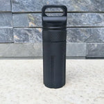 Waterproof Survival Equipment Aluminum Pill Bottle EDC