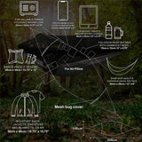 Mosquito Net Parachute Hammock  Sleeping Bed Swing Chair