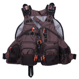 New Adjustable Fly Fishing Vest Mesh Fishing Vest