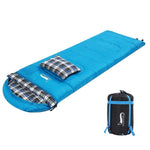 Sleeping Bag Warm Flannel  w/Pillow & Sack