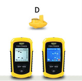 Fish: Original 718 FF518 Fish Finder Wireless Remote Sonar Sensor 45M Water Depth Sonar Transducer