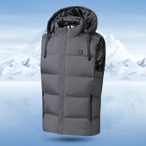 Winter Warm 7 Areas Heated Vest USB