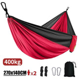 270x140cm Hammocks Parachute Fabric Single or Double